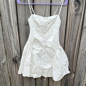 Wild Fable White Spaghetti Strap Dress